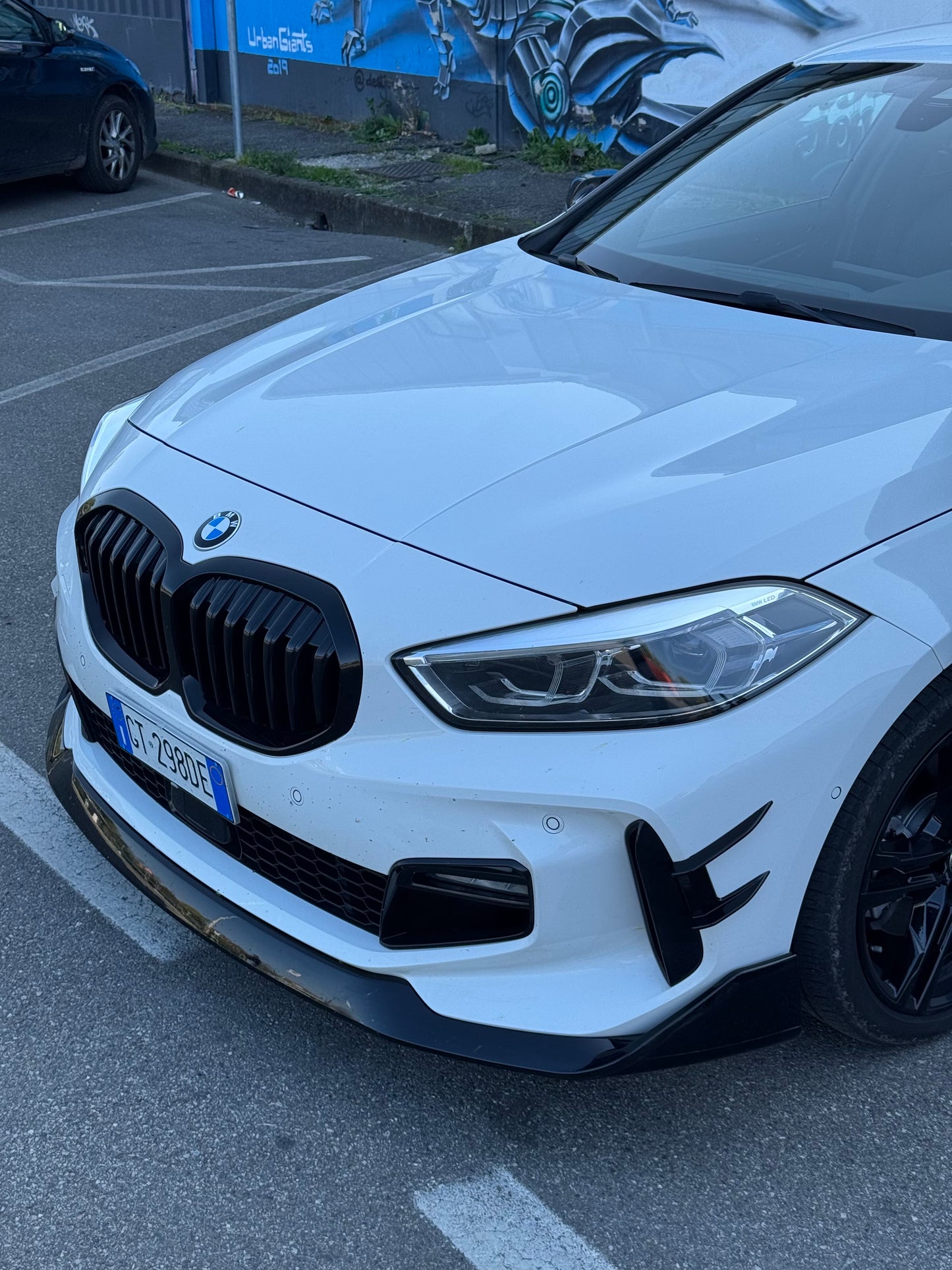 Front Lip Laterali per Paraurti Anteriore Bmw 1 F40 (20-24)
