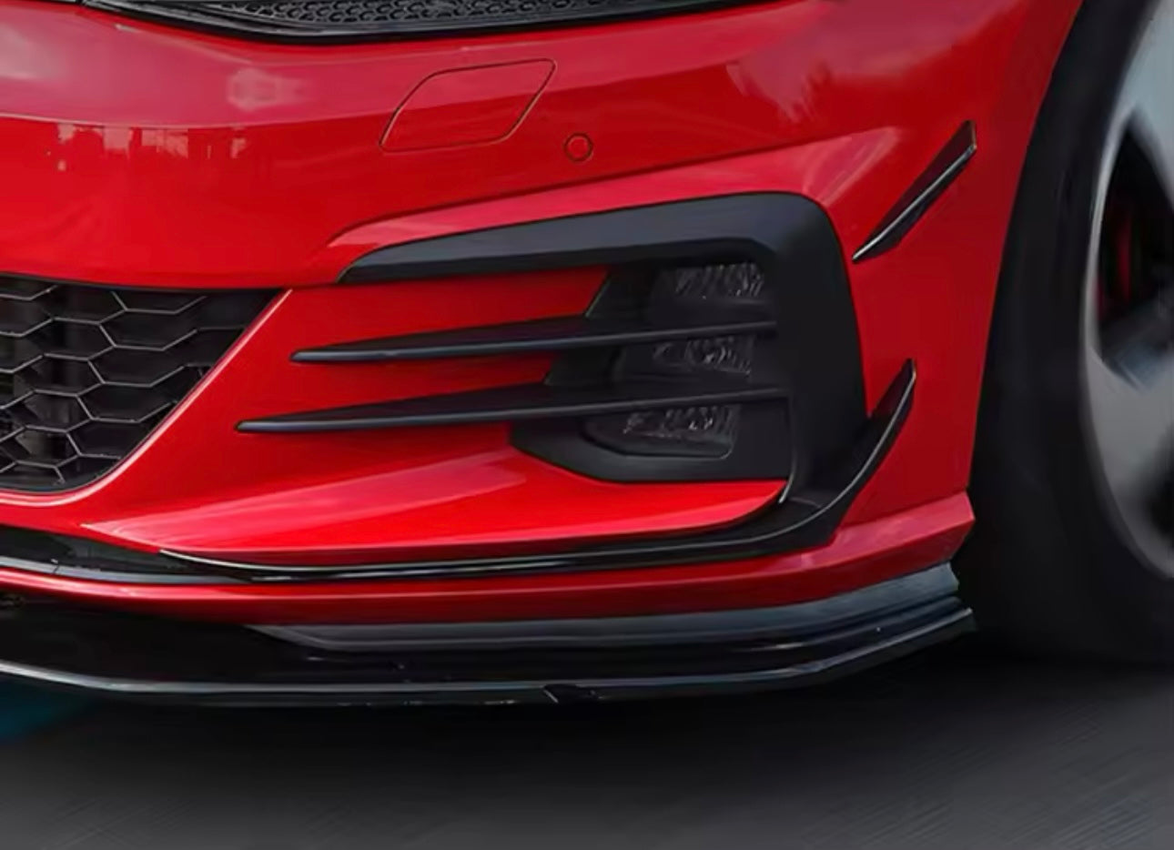 Front lip Paraurti Anteriore Per Volkswagen Golf MK7.5 Gti Gtd Rline R