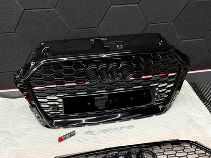 Griglia Anteriore RS look per Audi A3 8V No Radar (17-20)