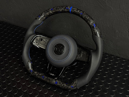 Volante Volkswagen Carbon Forged Personalizzato per Golf - Polo - Scirocco (configuralo)