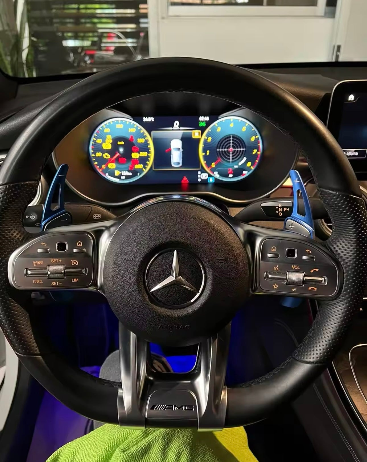 Paddle Volante Palette per Mercedes Classe A CLA C (vari colori)