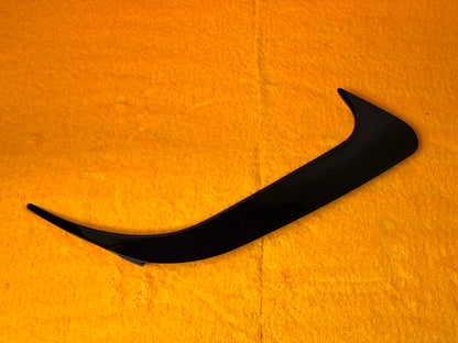 Rear lip Paraurti Posteriore Per Mercedes Classe CLA C117 Nero lucido/Carbon look (13-18)