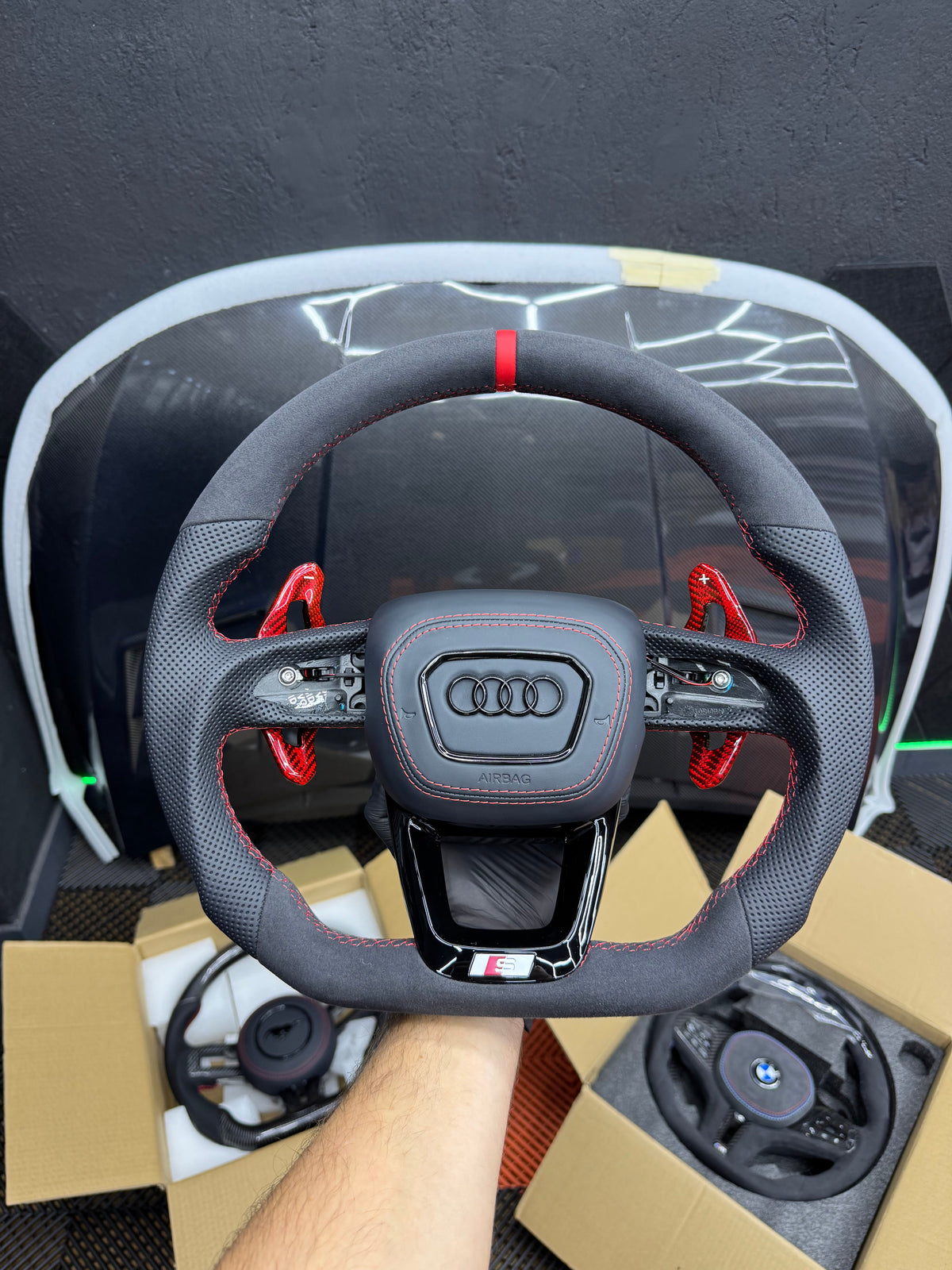 Volante personalizzato per Audi A3 8Y / S3 8Y / RS3 8Y