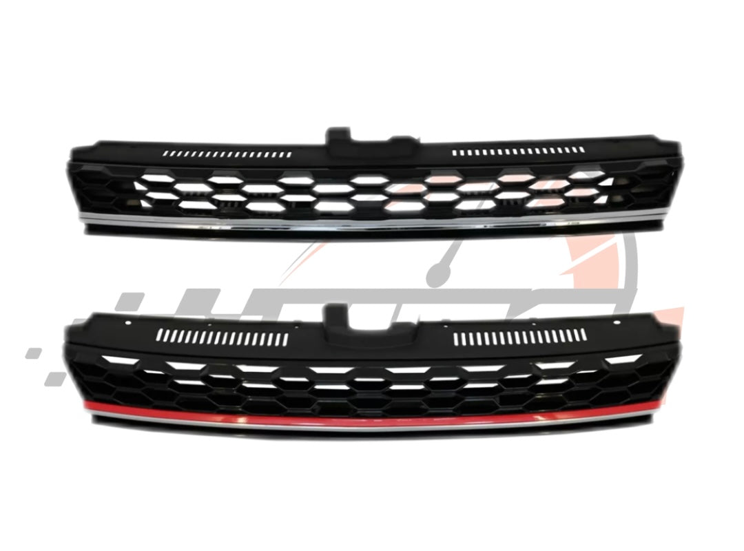Griglia centrale senza baderna per VW Golf MK7.5 GTI Look (vari colori)