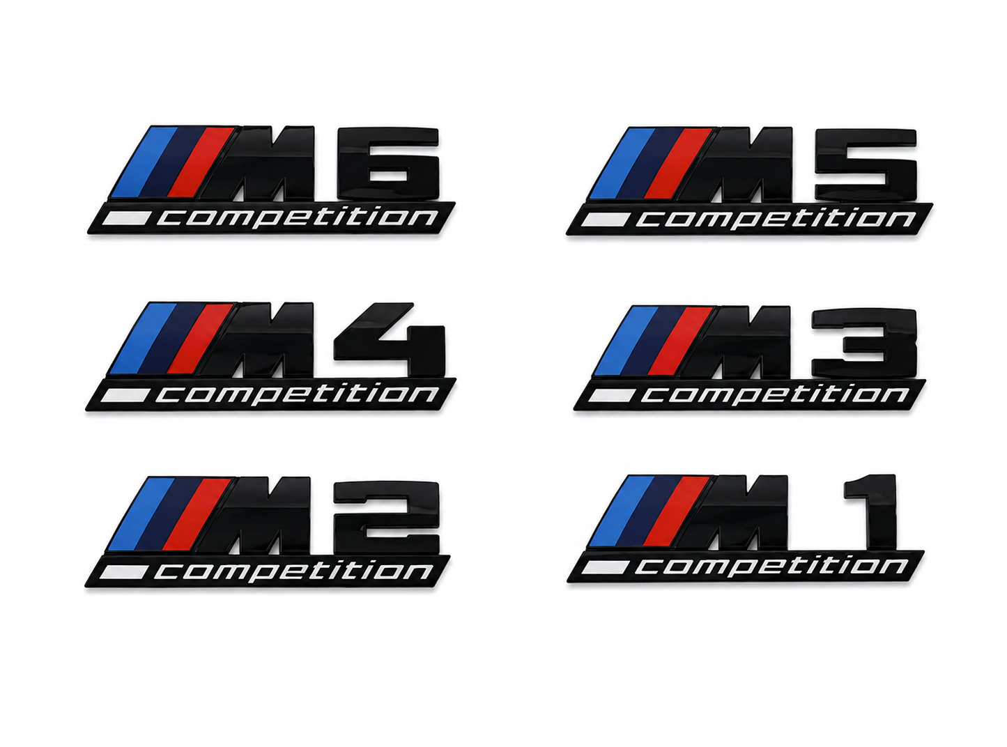 Badge M Competition Posteriore per Bmw 1 2 3 4 5