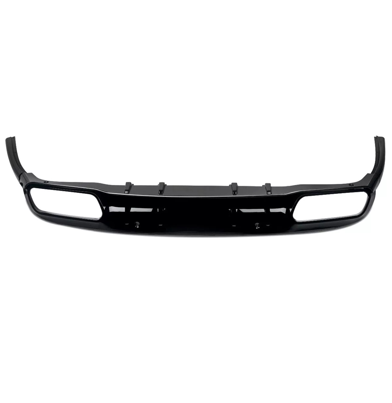 Diffusore Posteriore Stile C63 AMG per Mercedes Classe C W205 Coupè/Berlina (nero lucido)