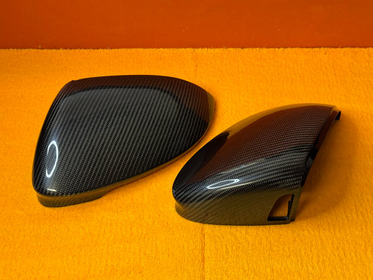 Coppia Calotte Specchio Retrovisore Carbon fiber/Carbon forged per VW Golf MK8