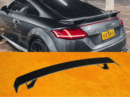 Spoiler posteriore nero lucido per Audi TT MK3 (15-23)