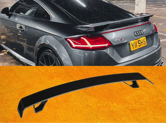 Spoiler posteriore nero lucido per Audi TT MK3 (15-23)