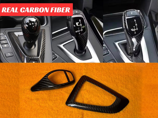 Cover Pomello Real Carbon Fiber per Bmw serie F