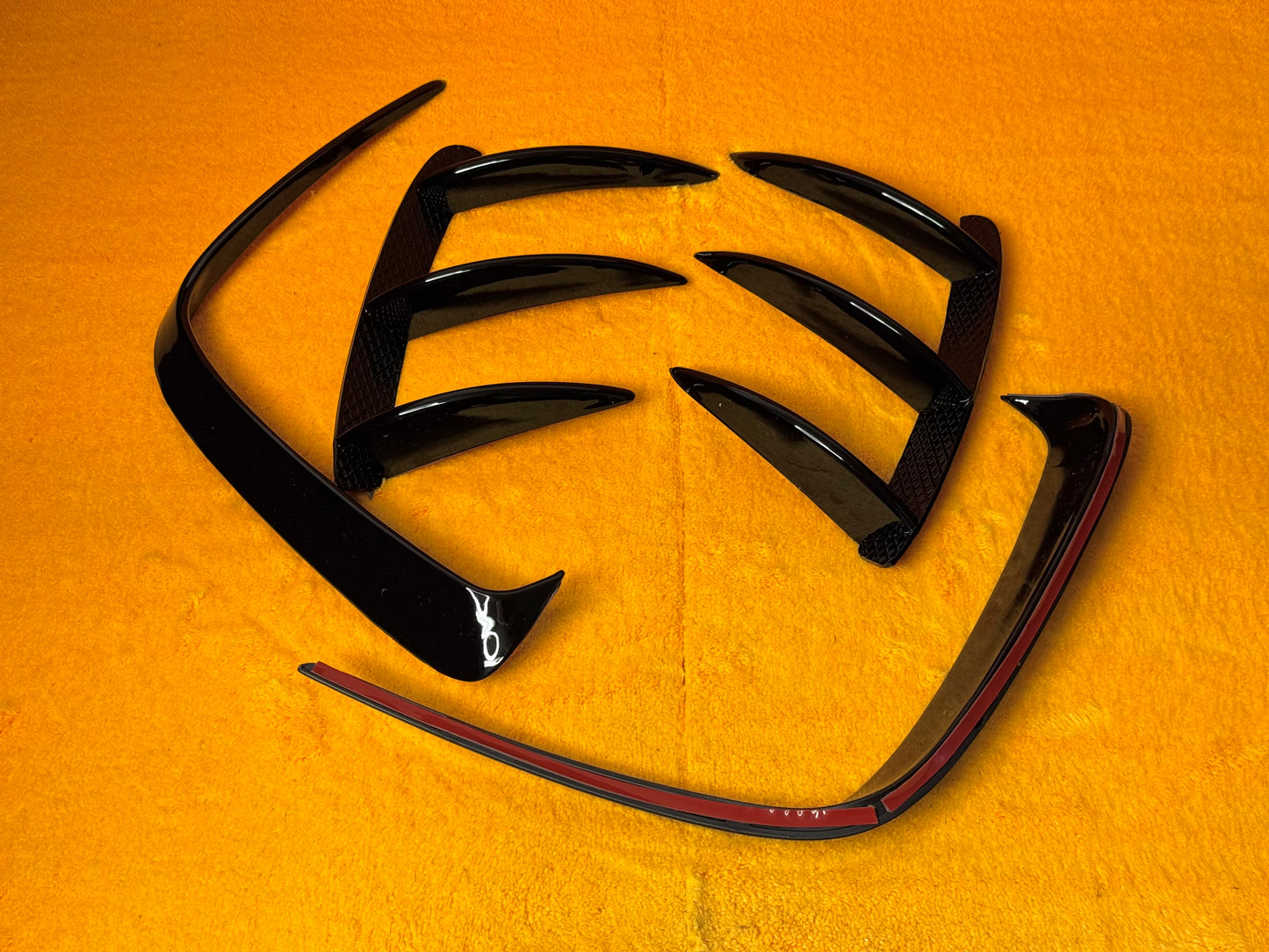 Rear lip Paraurti Posteriore Per Mercedes Classe A W176 Carbon look/Nero lucido (13-18)