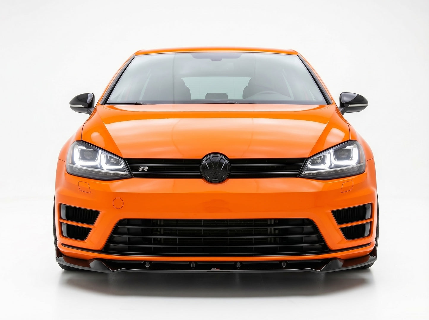 APEX DESIGN - Lama spoiler paraurti anteriore per Volkswagen Golf MK7 R - R-line (13-16)
