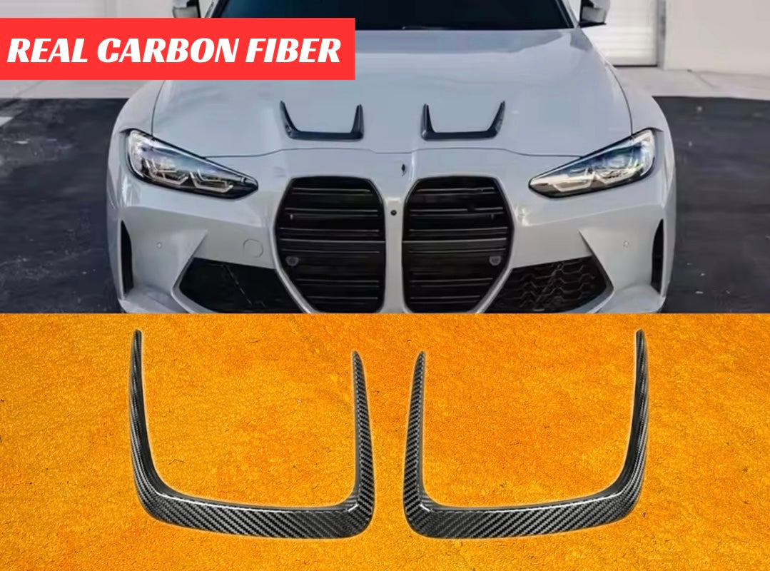 Alette Copertura Cofano Real Carbon Fiber Bmw M3 G80 M4 G82