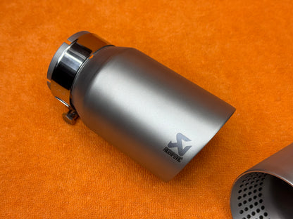 Terminale Singolo Scarico Auto Universale AK