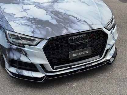 Griglia Anteriore RS look per Audi A3 8V Radar (17-20)