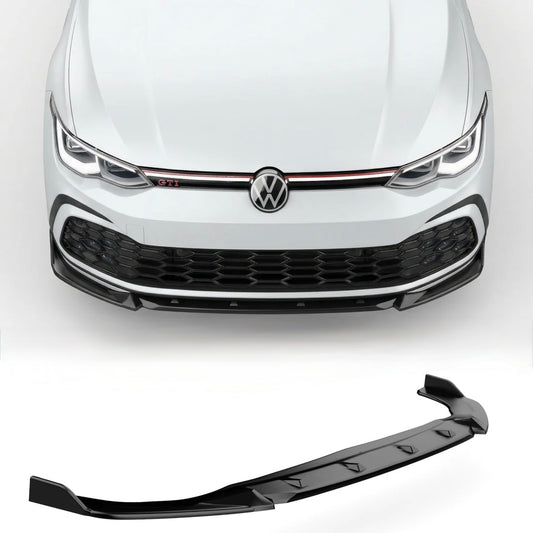 APEX - Lama spoiler anteriore per VW Golf MK8 GTI / GTE / GTD / R-Line (2020-2024)