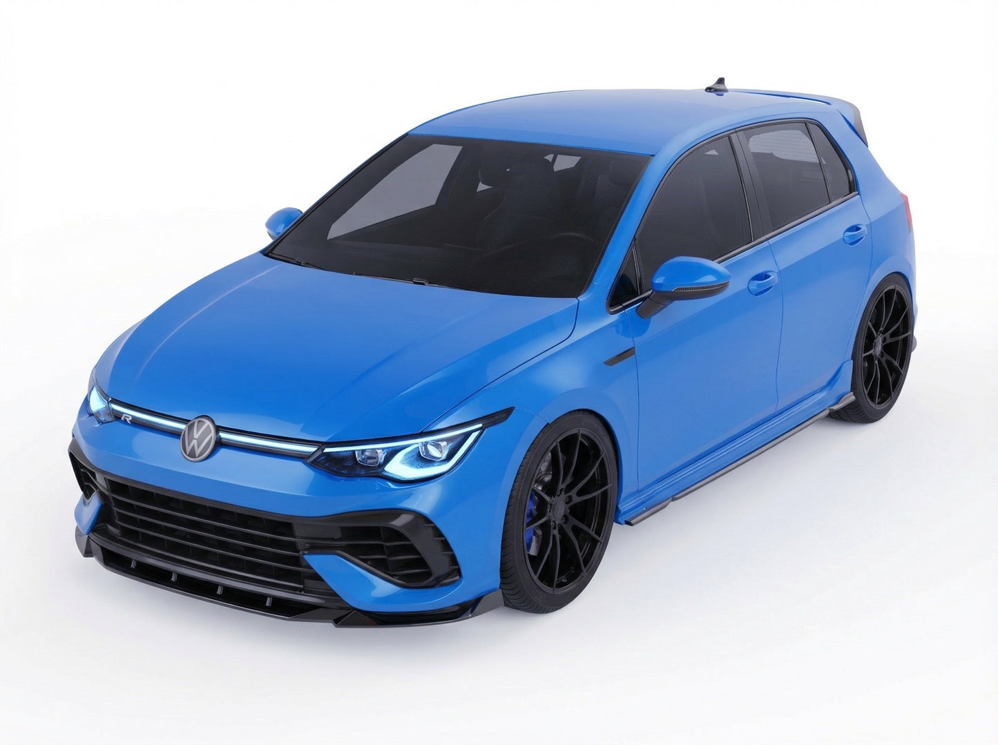 APEX - Lama spoiler anteriore per VW Golf MK8 R (2020-2024)