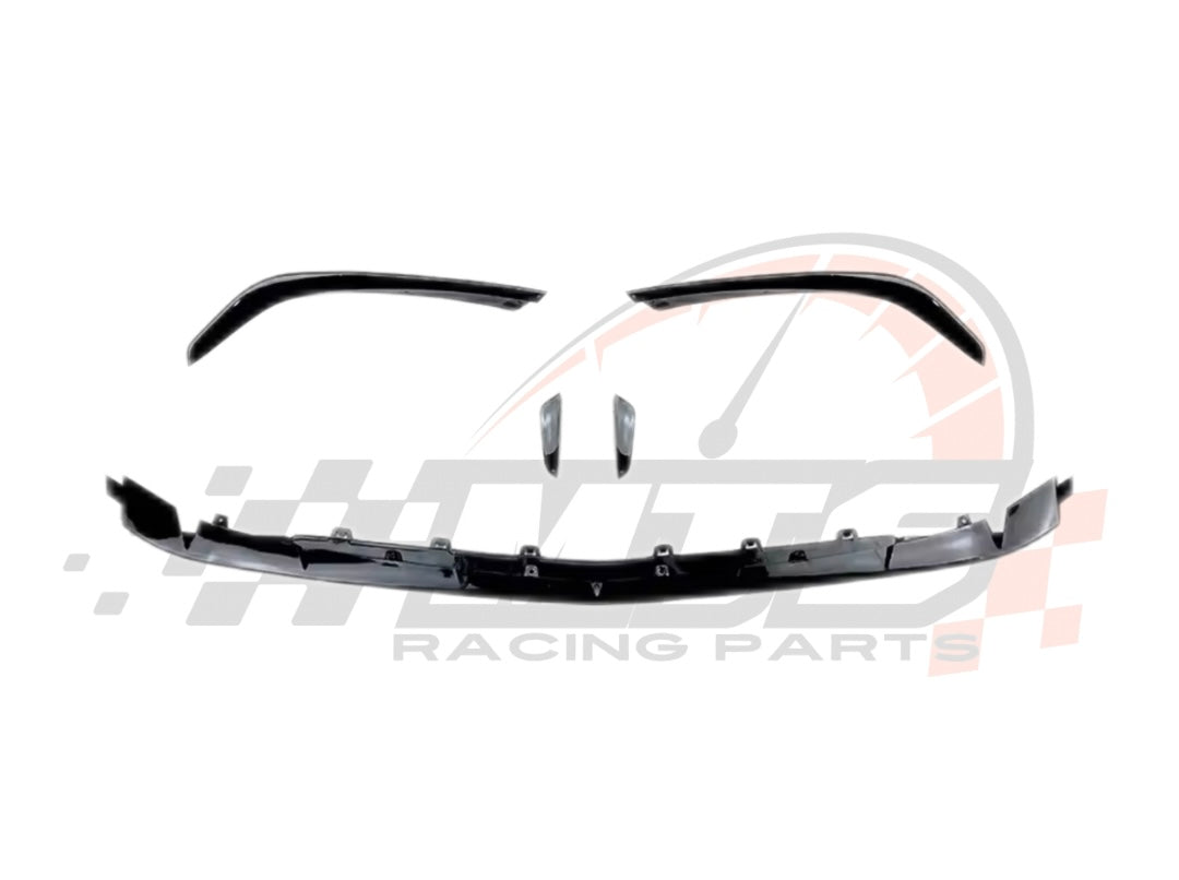 Front lip Paraurti Anteriore Per Mercedes Classe A AMG W177 Nero lucido (18-23)
