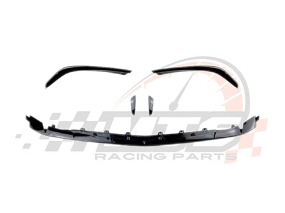 Front lip Paraurti Anteriore Per Mercedes Classe A AMG W177 Nero lucido (18-23)