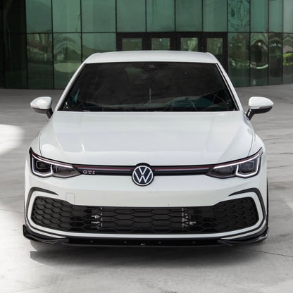 ONEWAY - Lama anteriore per Golf MK8 GTI / GTE / R-Line (2020-2024) con ABE TÜV
