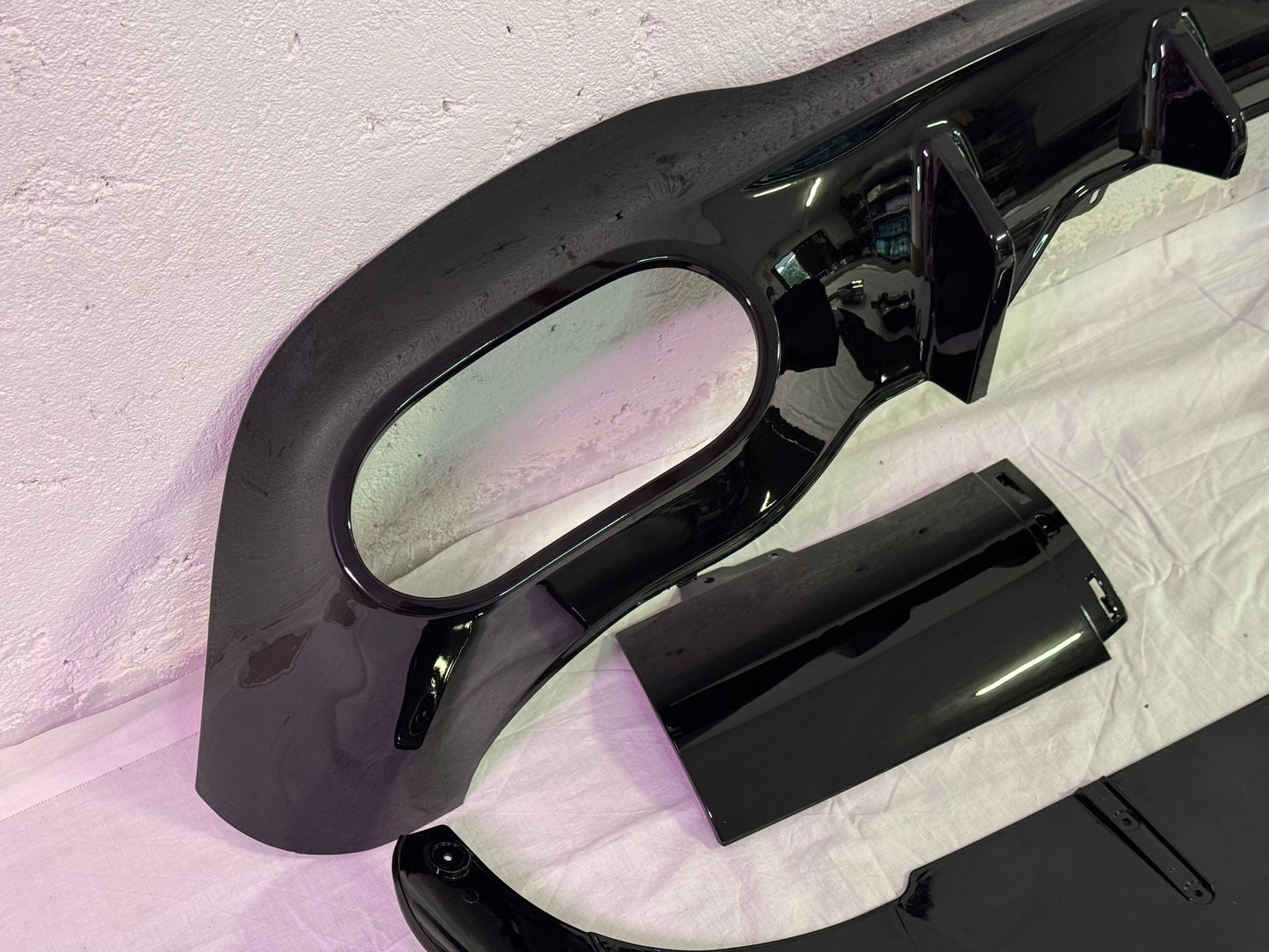 Diffusore Posteriore Stile CLA45 AMG per Mercedes Classe CLA C118 (2019+)