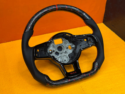 Volante Volkswagen Carbon Forged Personalizzato per Golf - Polo - Scirocco (configuralo)