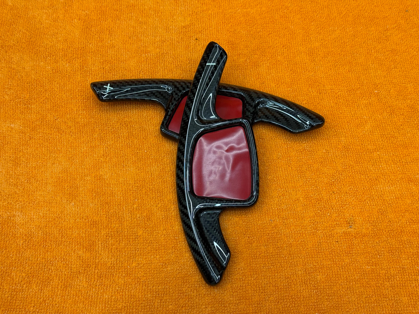 Paddle Volante Real Carbon Fiber Palette per Audi A3 8Y A4 B9 A5 A6