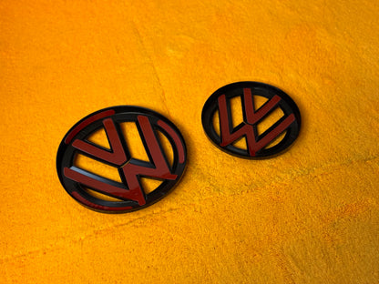 Coppia Cover Logo VW Golf MK6 MK7 MK7.5