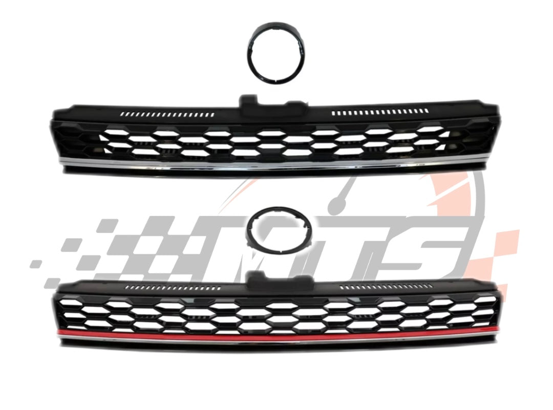 Griglia centrale senza baderna per VW Golf MK7.5 GTI Look (vari colori)