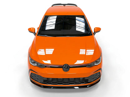 APEX - Lama spoiler anteriore V2 per VW Golf MK8 GTI / GTE / GTD / R-Line (2020-2024)