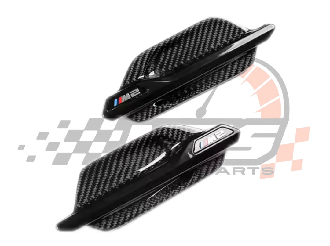 Badge Laterale Real Carbon Fiber Bmw M2 F87