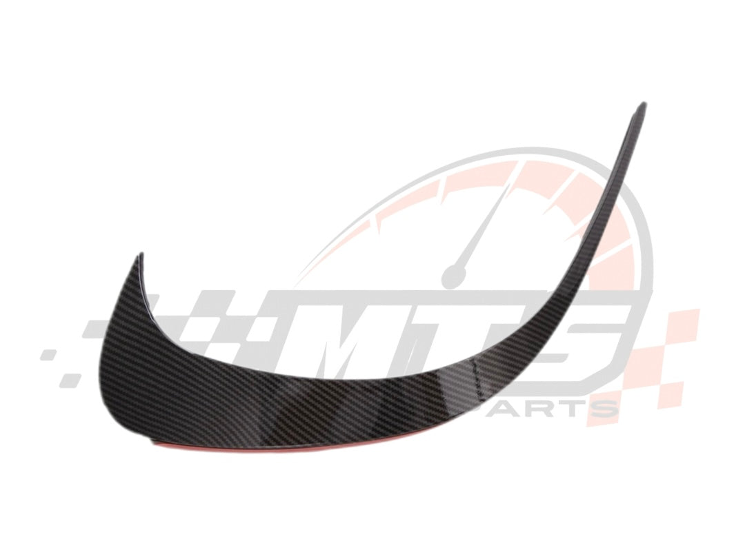 Front lip Paraurti Anteriore Per Mercedes Classe C W206 Nero lucido/Carbon look (21-24)