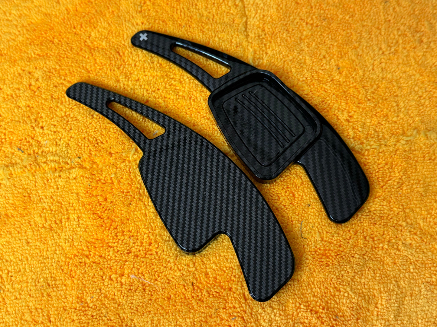 Paddle Volante Carbon look Palette per Audi A3 A4 A5 TT Q3 Q5