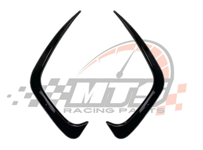 Rear lip Paraurti Posteriore Per Bmw 3 G20 G28 Carbon look/Nero lucido