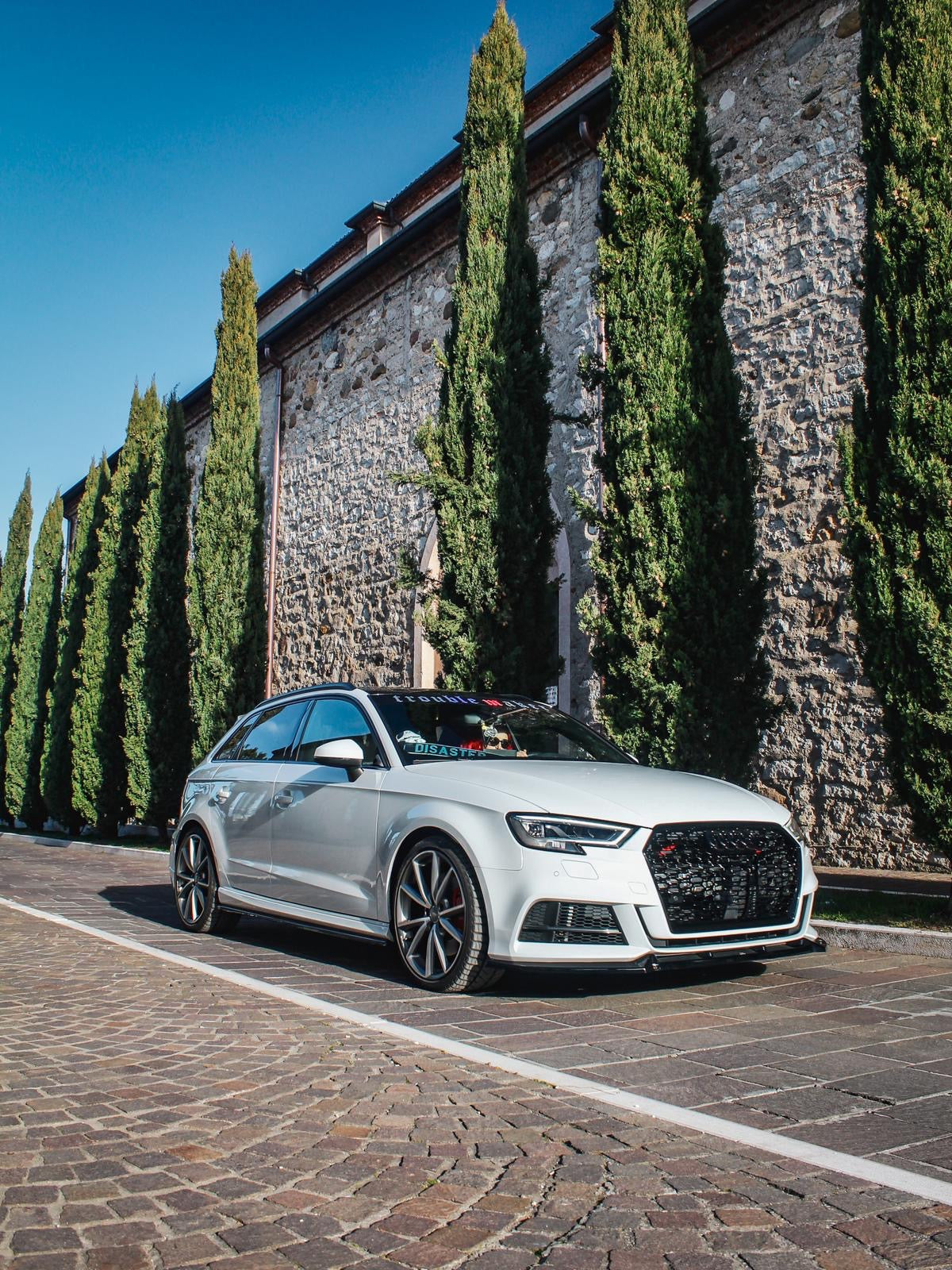 Griglia Anteriore RS look per Audi A3 8V Radar (17-20)