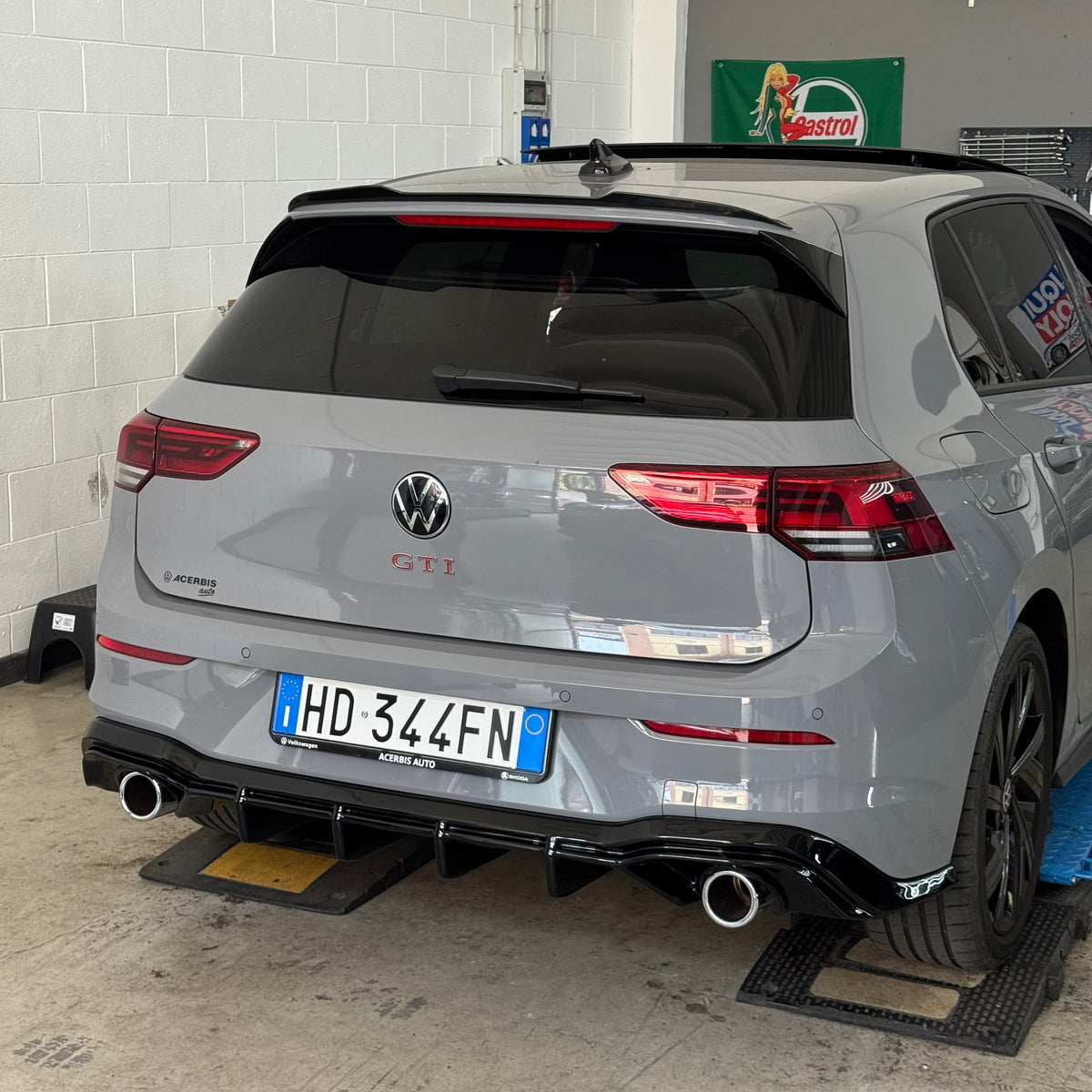 APEX - Spoiler posteriore tetto per Volkswagen Golf MK8 GTI / GTE / GTD / R-Line / R (2020+))