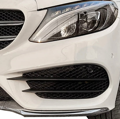 Griglia Paraurti Anteriore Fendinebbia per Mercedes C W205 Amg line  (2014-2018)