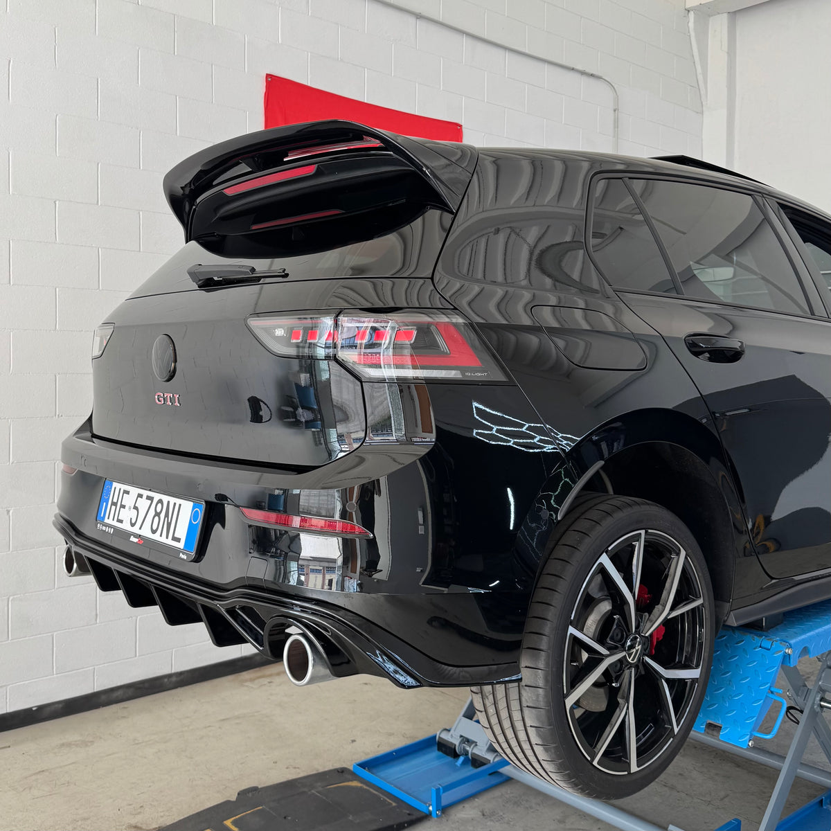 Diffusore Posteriore per volkswagen GOLF MK8 GTI (2020+)