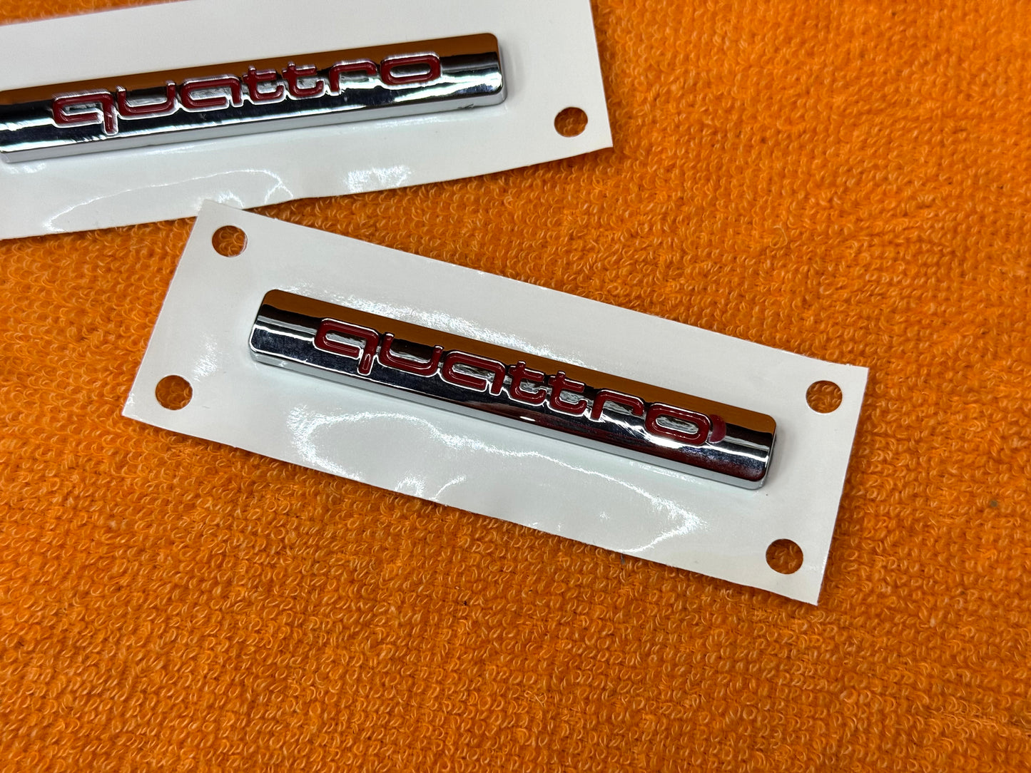 Badge QUATTRO per Modelli Audi 1pz (vari colori)