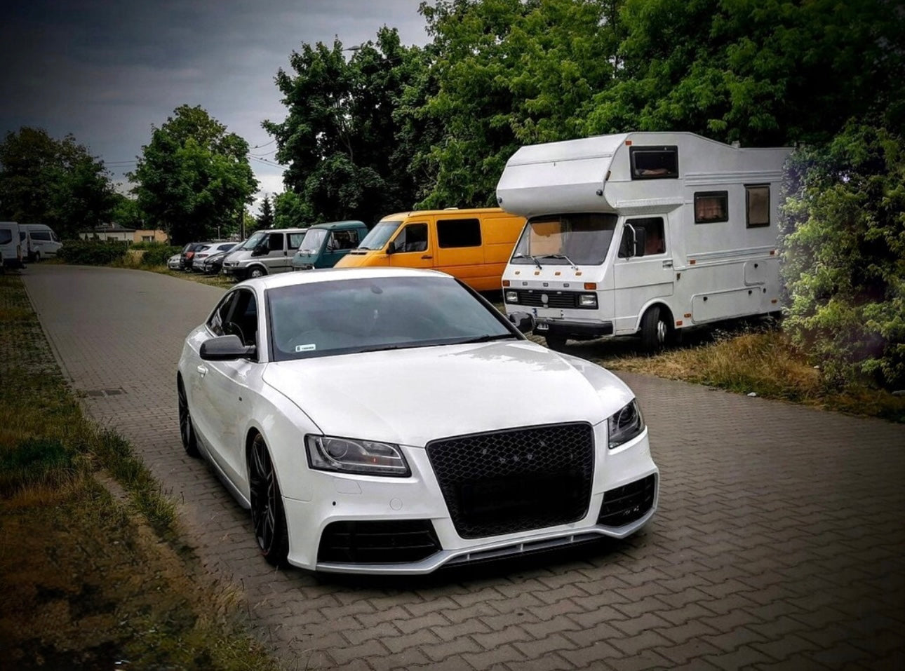Paraurti anteriore RS5 Look per Audi A5 8T(2007-2011)