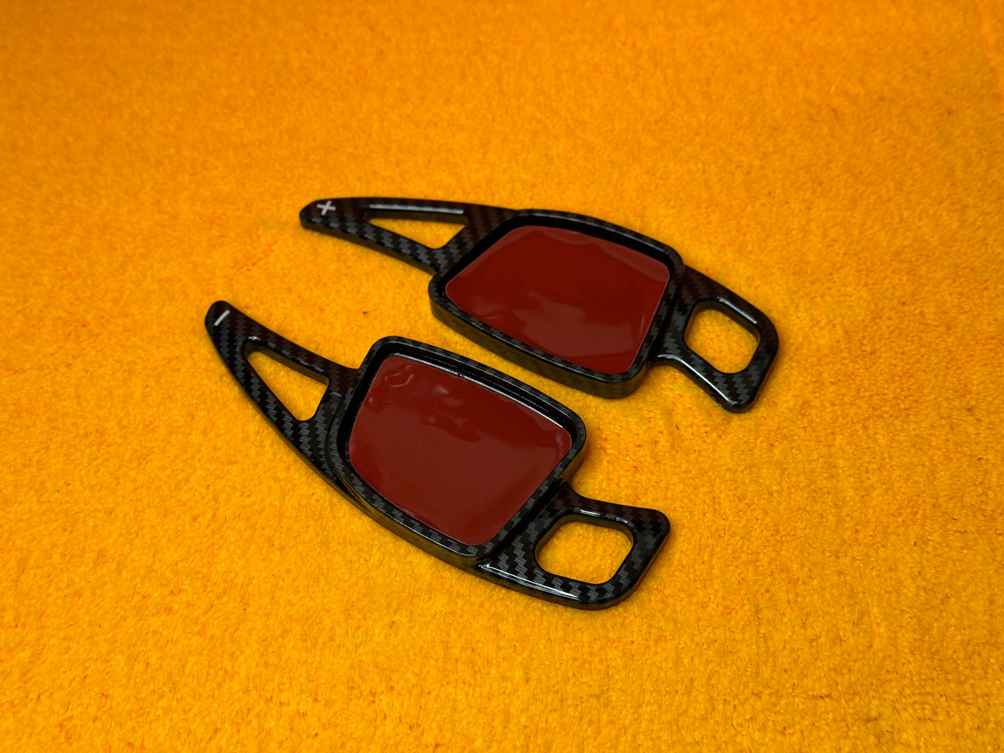 Paddle Volante Carbon Look Palette per Audi A3 8Y A4 B9 A5 A6