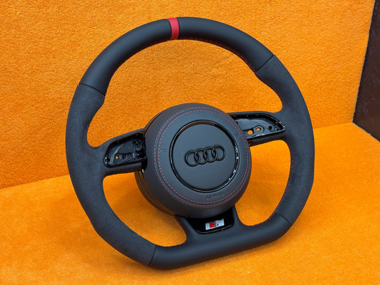 Volante Audi Personalizzato per AUDI A3 8V - A1 8X - A4 B9 - A5 F5 (configuralo)