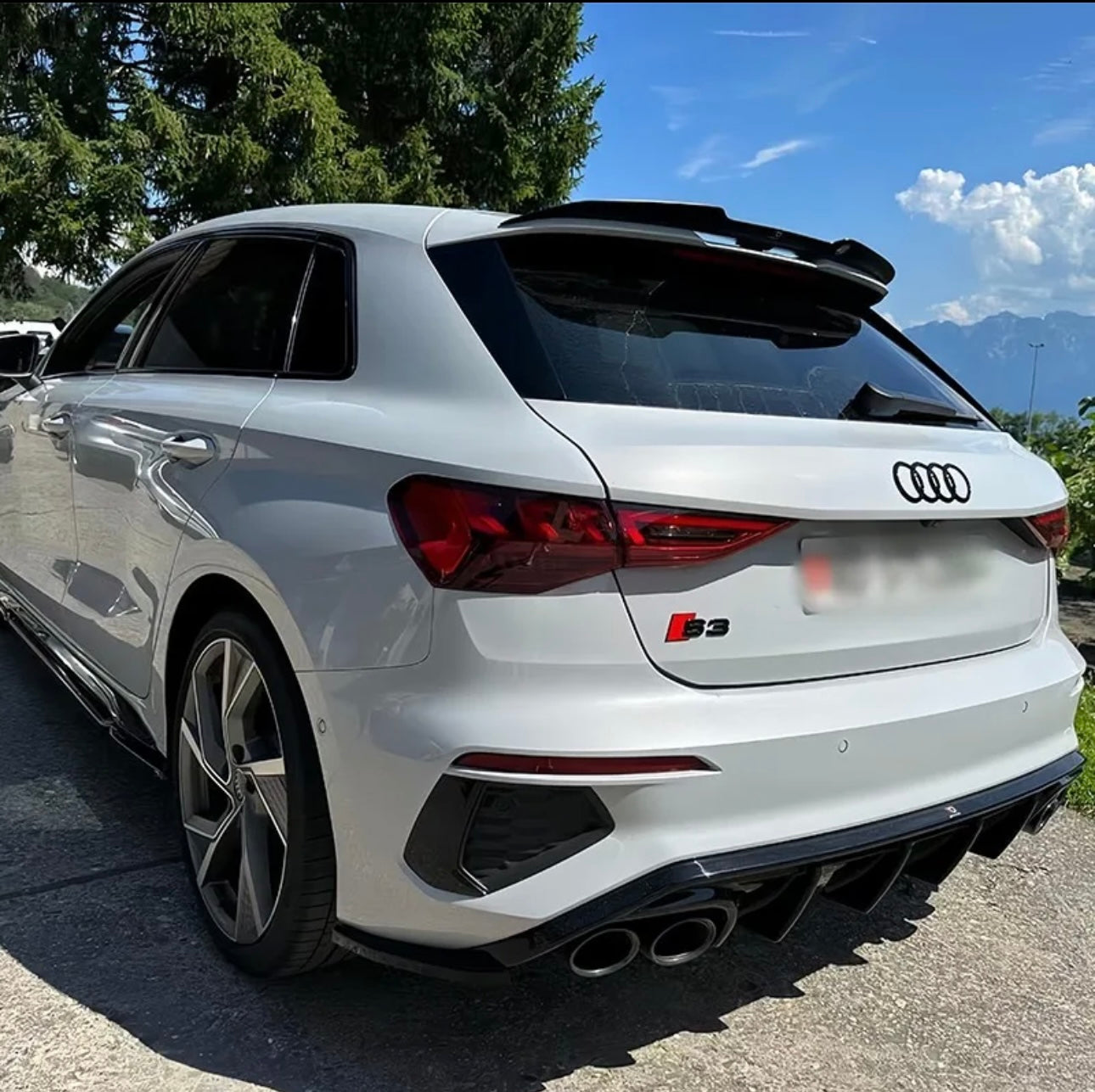 Spoiler Posteriore per AUDI A3 S3 RS3 8Y (20-24)