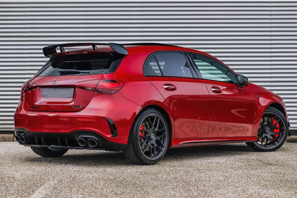 Diffusore Posteriore Stile A45 AMG per Mercedes Classe A W177 (nero lucido)