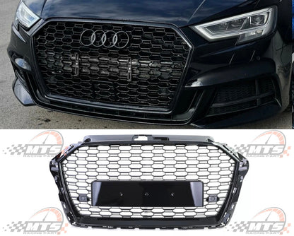 Griglia Anteriore RS look per Audi A3 8V No Radar (17-20)