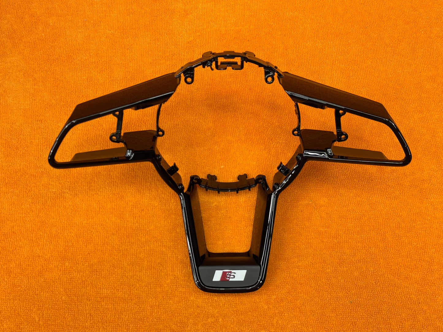 Cornice Volante Audi TT MK3 Nero Lucido/Carbon fiber
