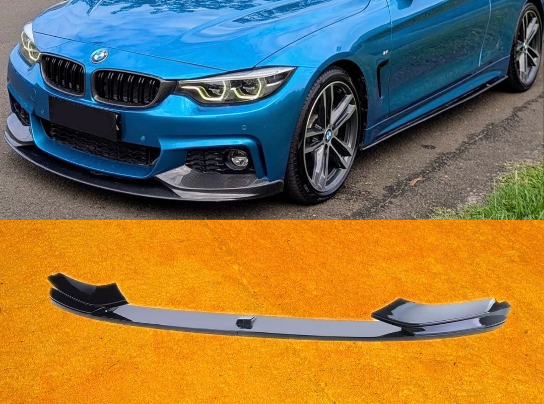Lama Spoiler Paraurti Anteriore Per Bmw 4 F32 F33 F36 Msport (13-20)