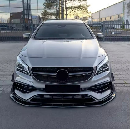 Lama Spoiler Paraurti Anteriore Per Mercedes Classe CLA C117 (16-18)