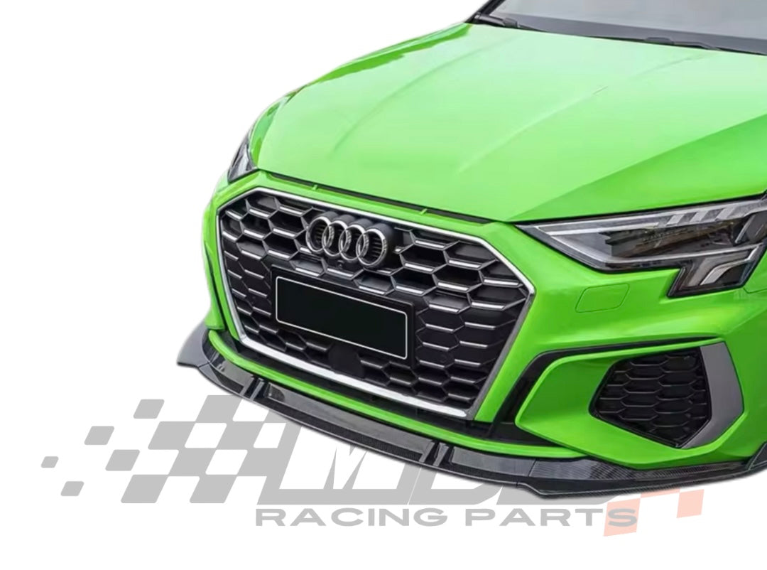 Lama Spoiler Paraurti Anteriore Per Audi A3 S3 S-line 8Y (20-24)