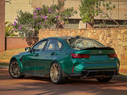 Diffusore Posteriore M Performance per Bmw M3 G80 M4 G82 Nero lucido (21-24)